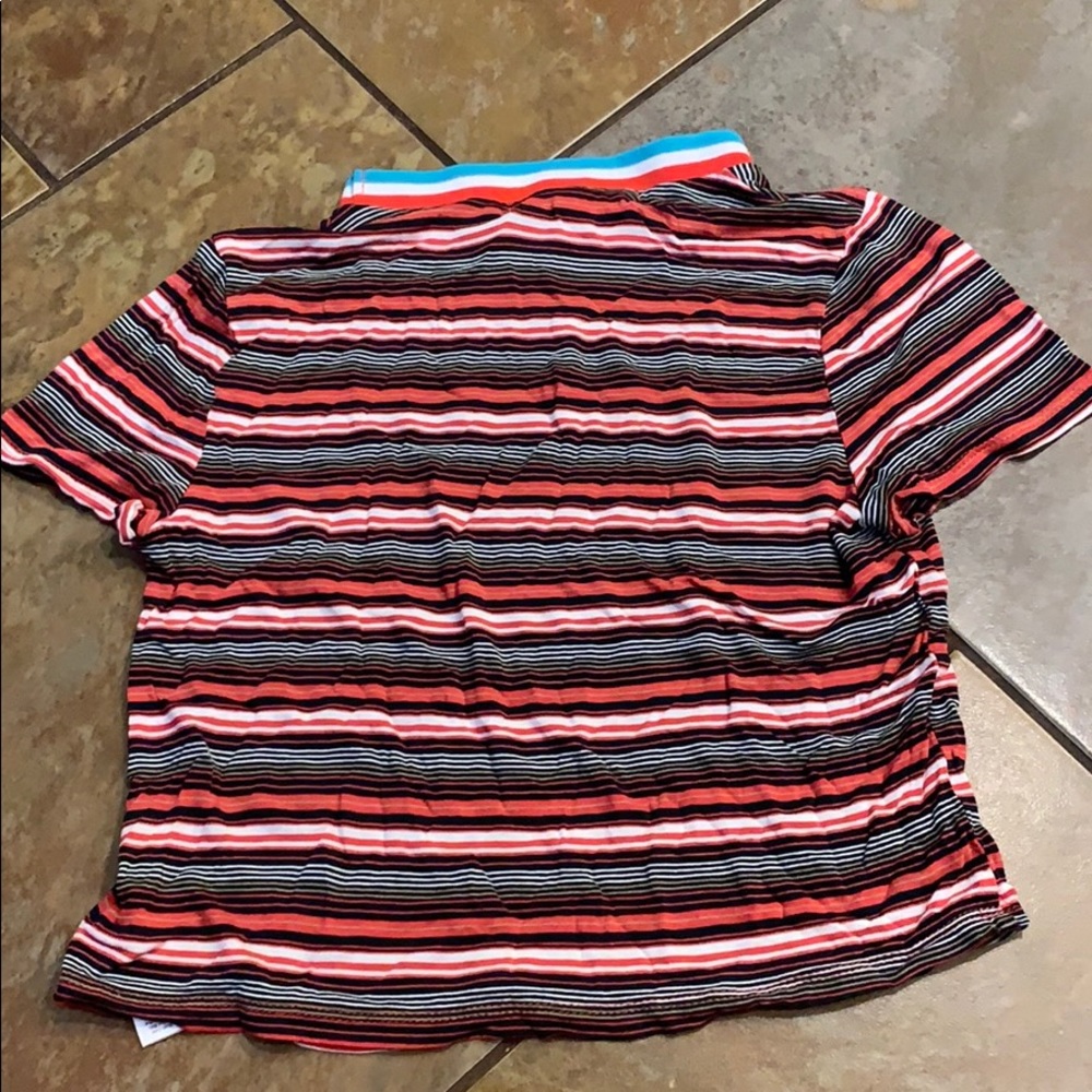 Urban Outfitters Womens M Striped Cropped Top - Picture 2 of 3